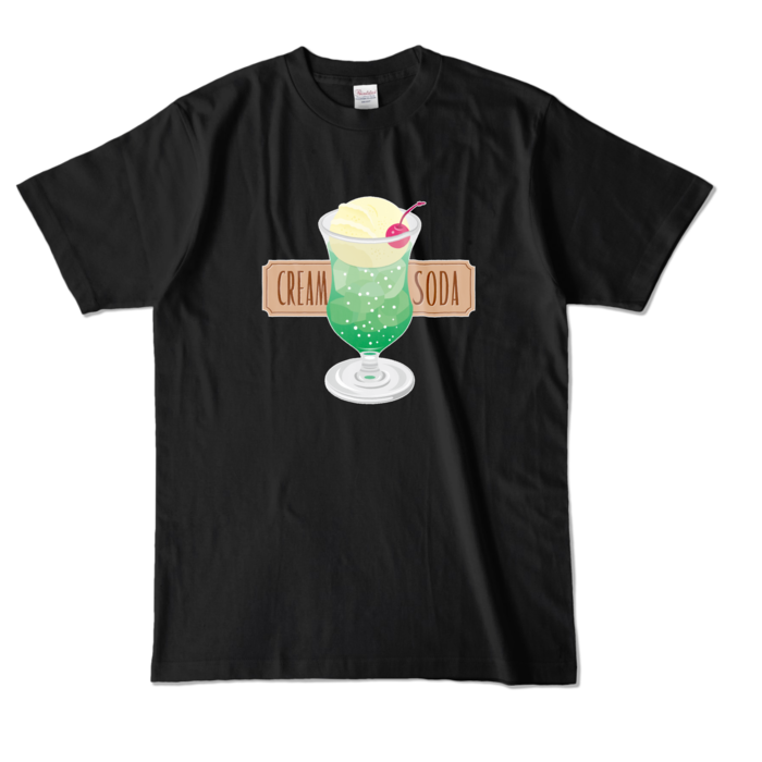 カラーTシャツ - L - ブラック (濃色)