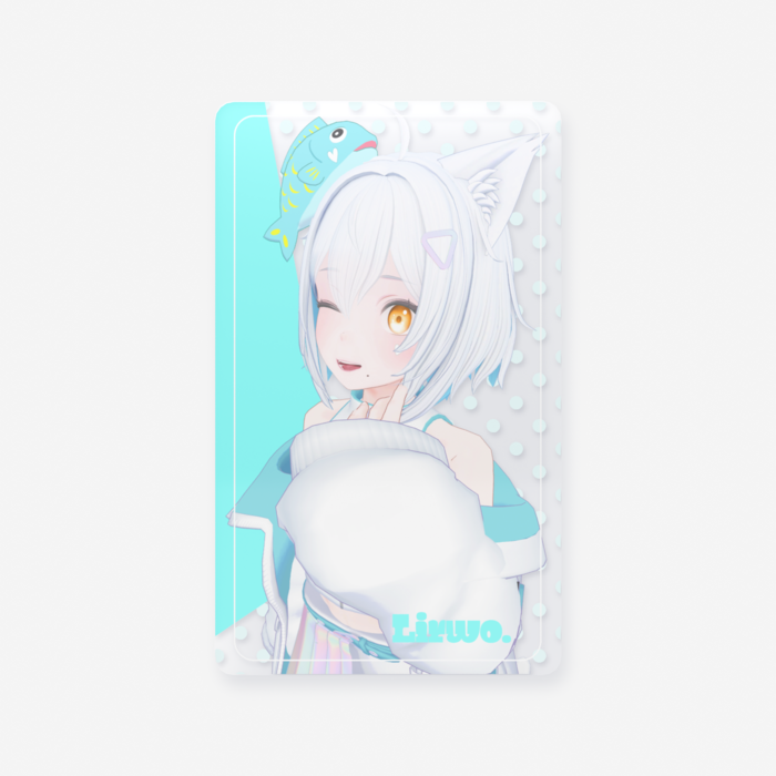クリアカード - 名刺（55 × 91mm）