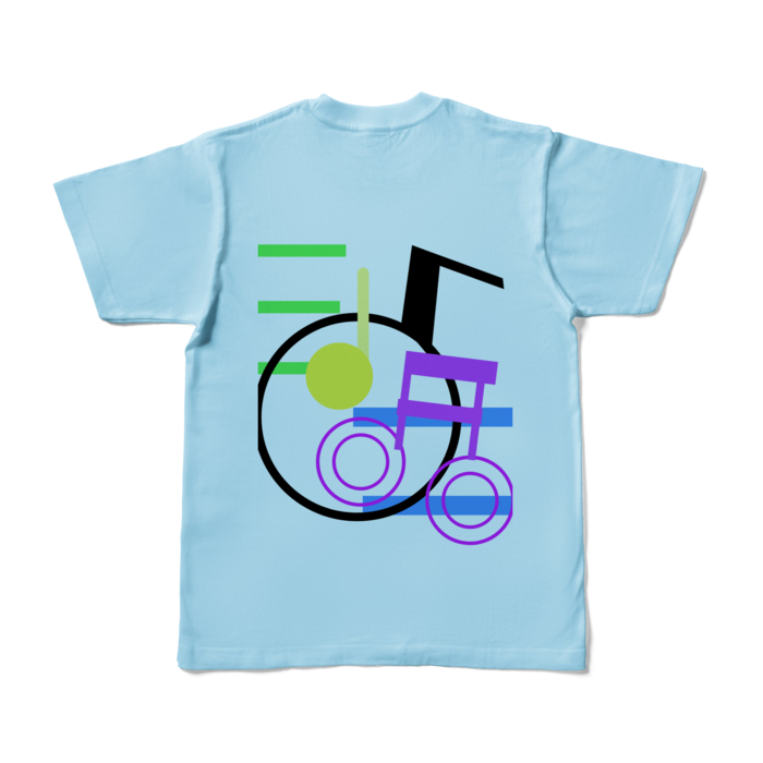カラーTシャツ - S - ライトブルー (淡色)