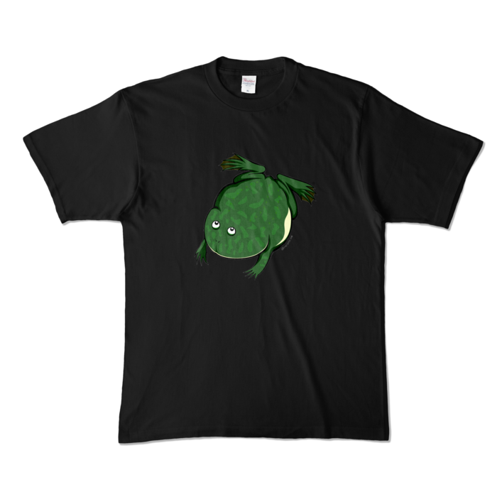 カラーTシャツ - XL - ブラック (濃色)