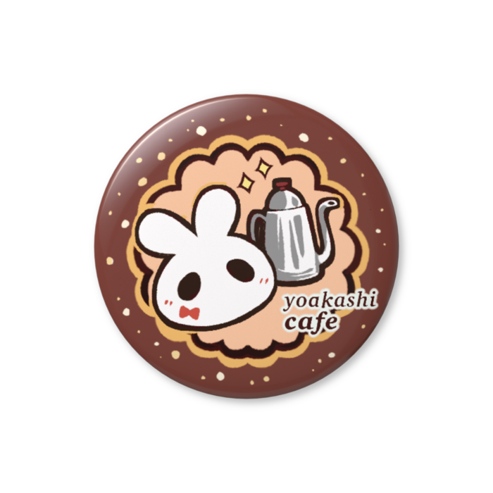 缶バッジ・ポットおモチちゃん - 44mm