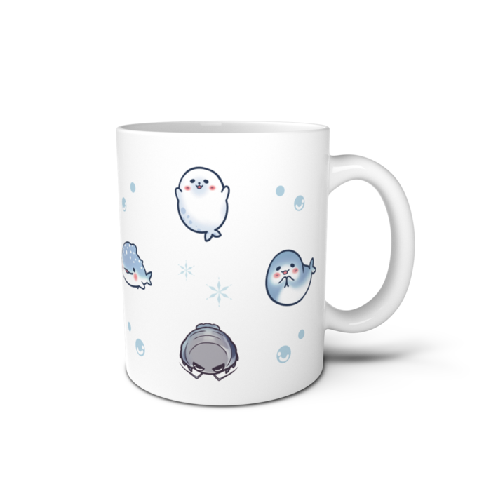 マグカップ - 直径 8 cm / 高さ 9.5 cm