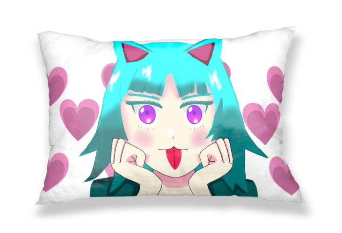 枕カバー - 43x63cm - 片面