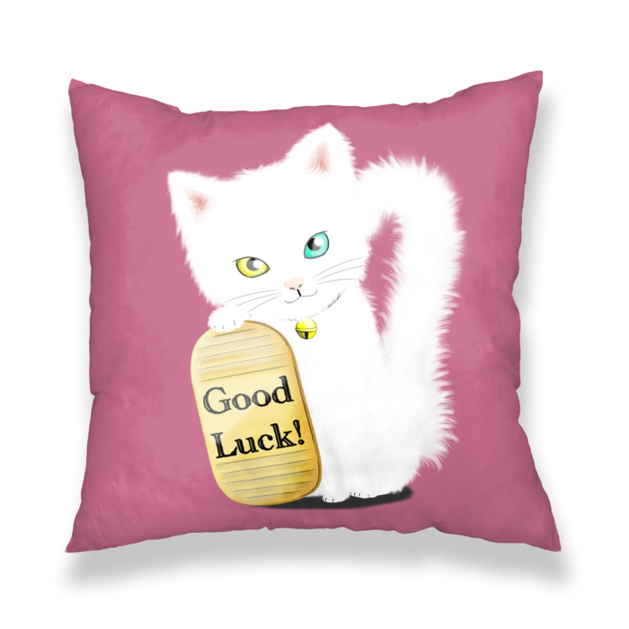 白猫オッドアイver＿005ピンク