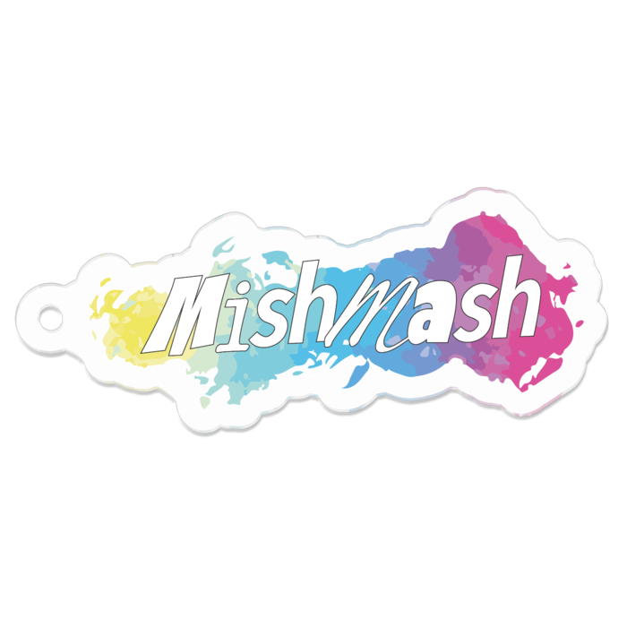 アクリルキーホルダー（コーティング） - 50 x 50 (mm)