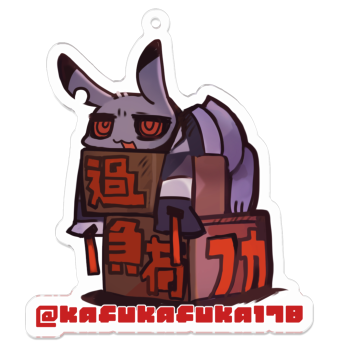 アクリルキーホルダー - 70 x 70 (mm)