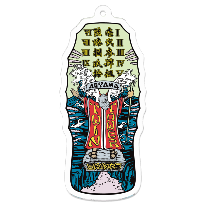 アクリルキーホルダー - 70 x 70 (mm)