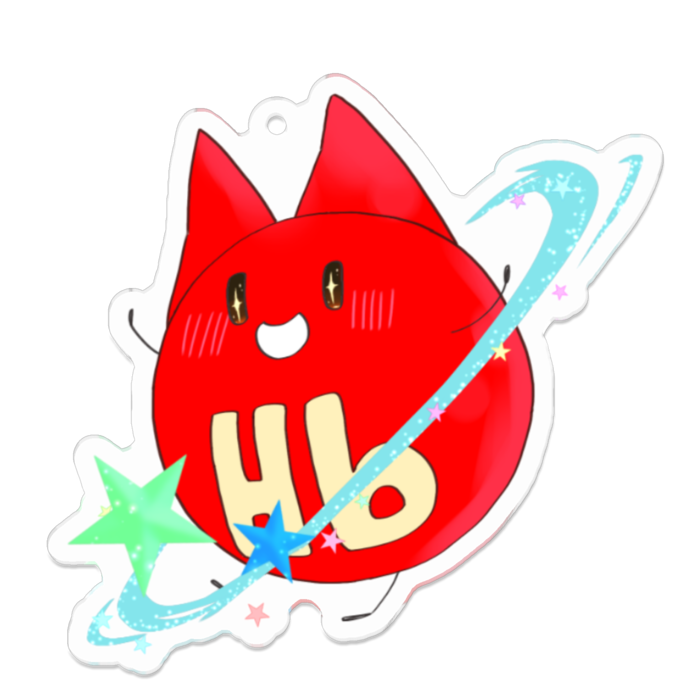 アクリルキーホルダー - 70 x 70 (mm)