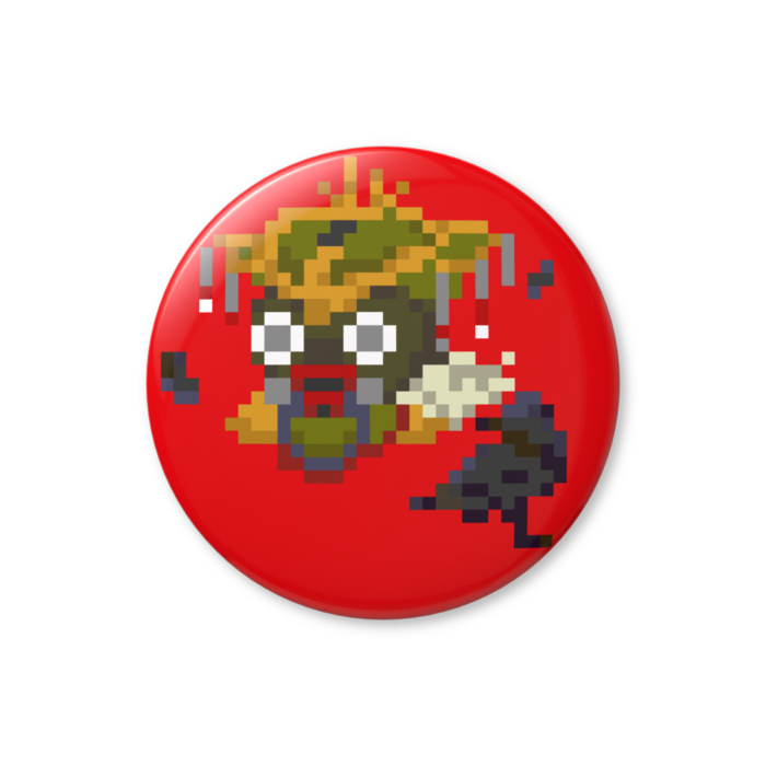 ブラッドハウンド　Apex Legends　缶バッジ（バリュー） - 76mm