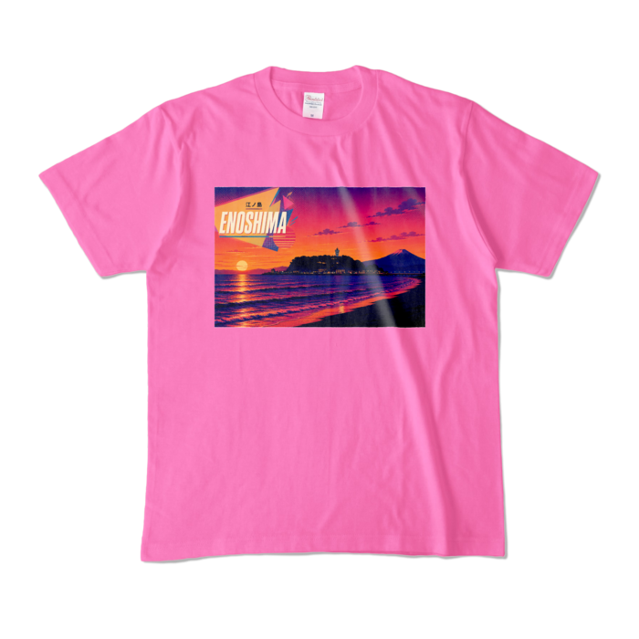 カラーTシャツ - M - ピンク (濃色)