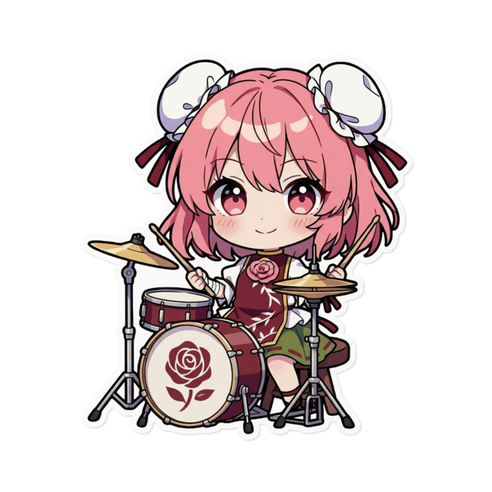 ステッカー - 160 x 160 (mm)(キャラのみ)