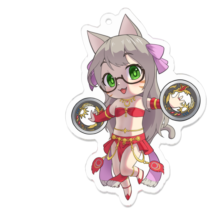 アクリルキーホルダー - 70 x 70 (mm)(1)