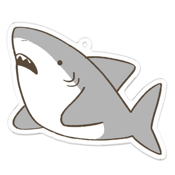 アクリルキーホルダー - 70 x 70 (mm)