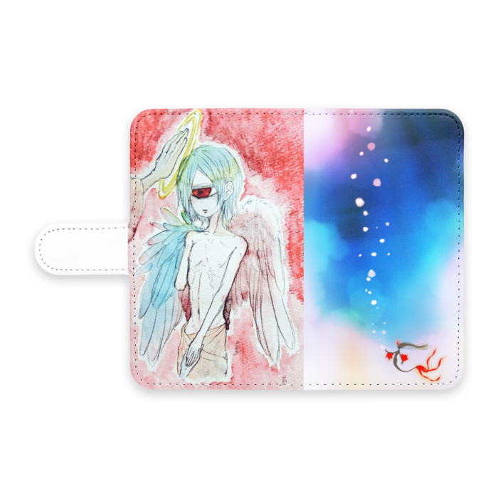 手帳型Androidケース - S - ストラップ穴 なし