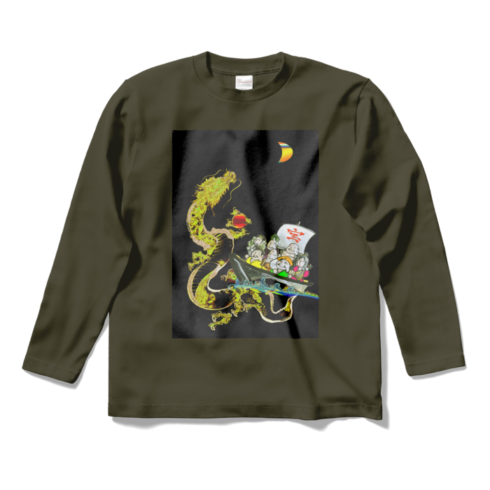 ロングスリーブTシャツ - S - アーミーグリーン