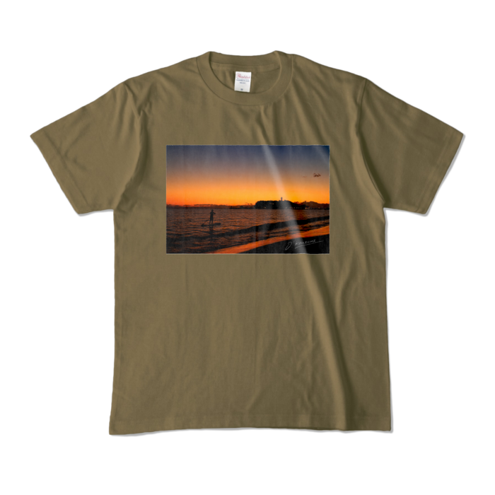 カラーTシャツ - M - オリーブ (濃色)