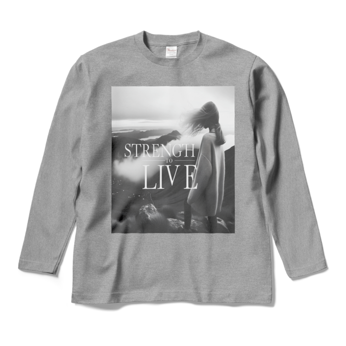 ロングスリーブTシャツ - M - 杢グレー