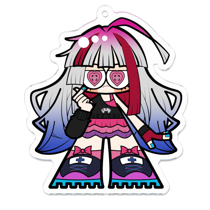 アクリルキーホルダー - 70 x 70 (mm)