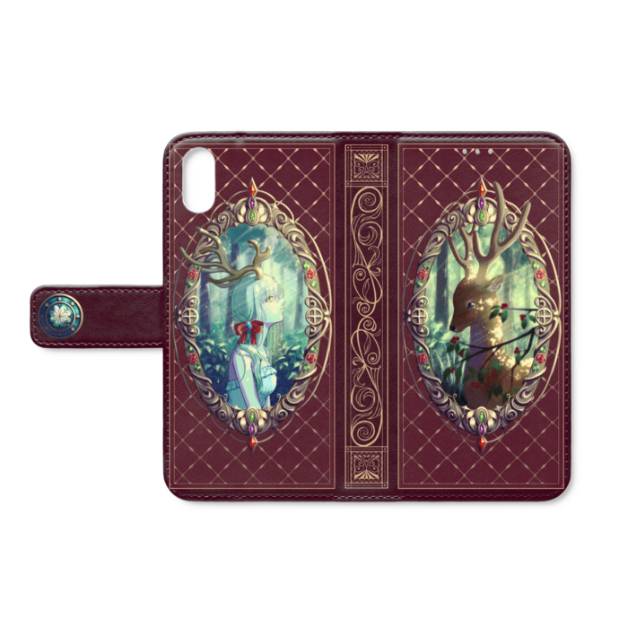 手帳型iPhoneケース - iPhone XS / X - ストラップ穴 なし