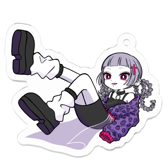 アクリルキーホルダー - 50 x 50 (mm)