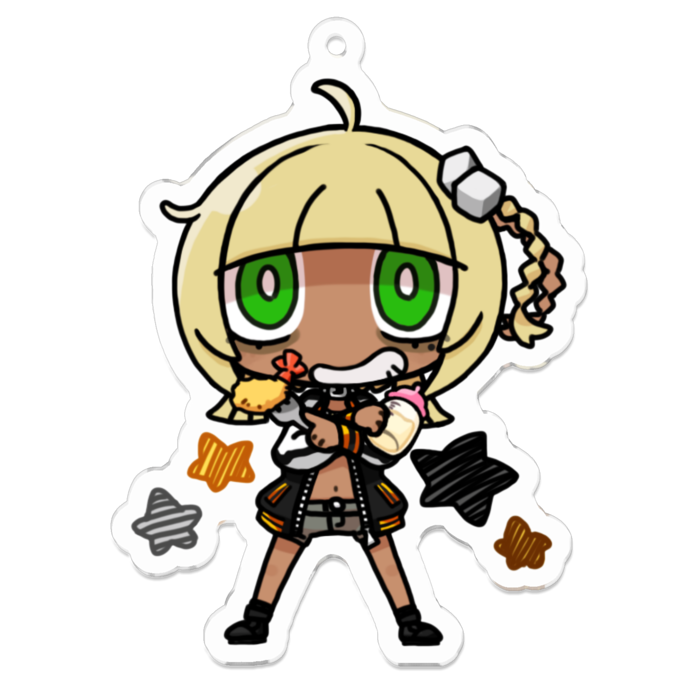 アクリルキーホルダー - 70 x 70 (mm)