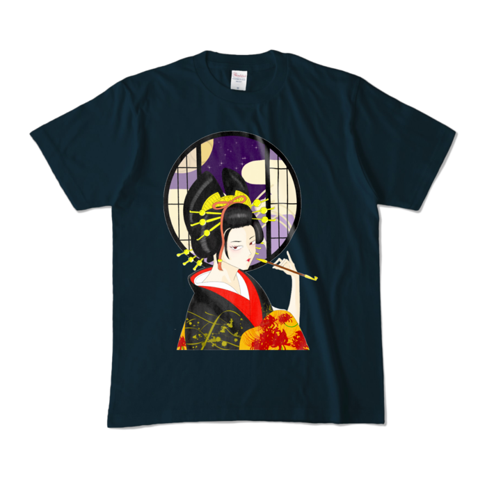 カラーTシャツ - M - ネイビー (濃色)