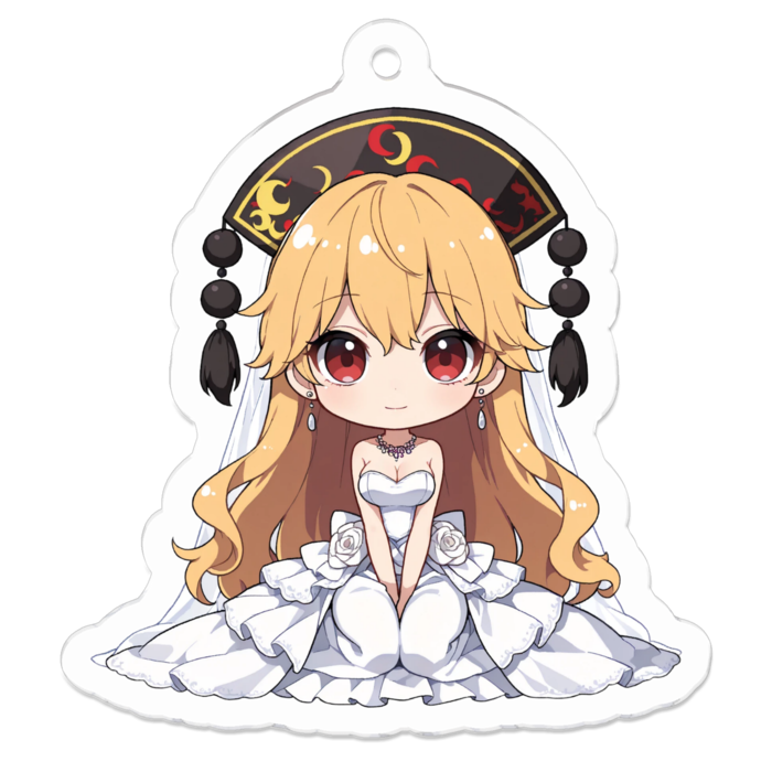 アクリルキーホルダー - 50 x 50 (mm)(キャラのみ)