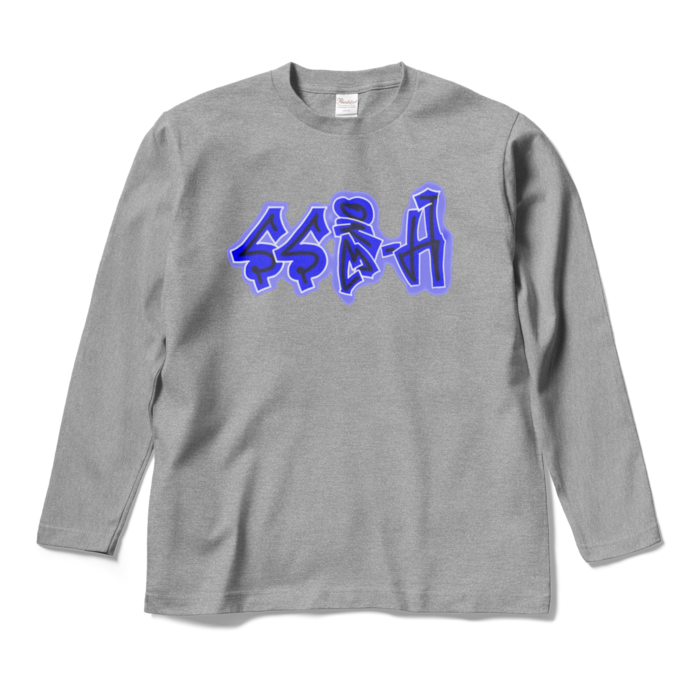 ロングスリーブTシャツ - M - 杢グレー