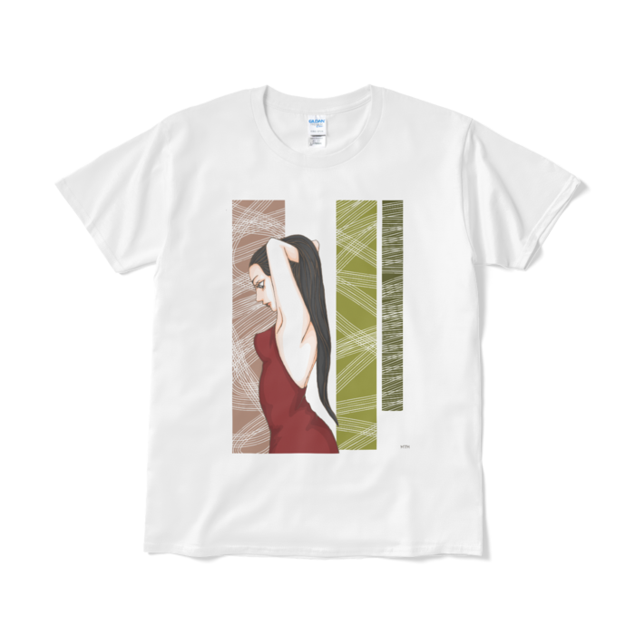 Tシャツ - L - ホワイト