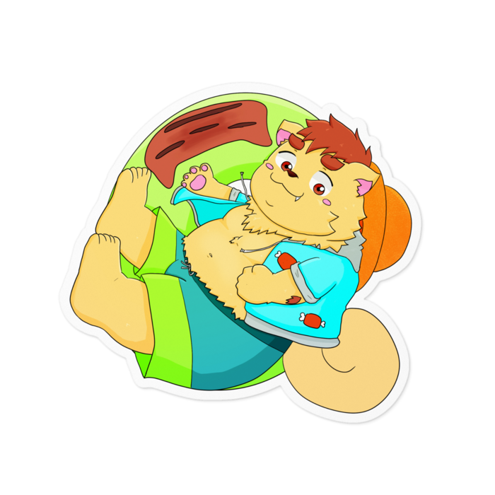 ステッカー - 100 x 100 (mm)