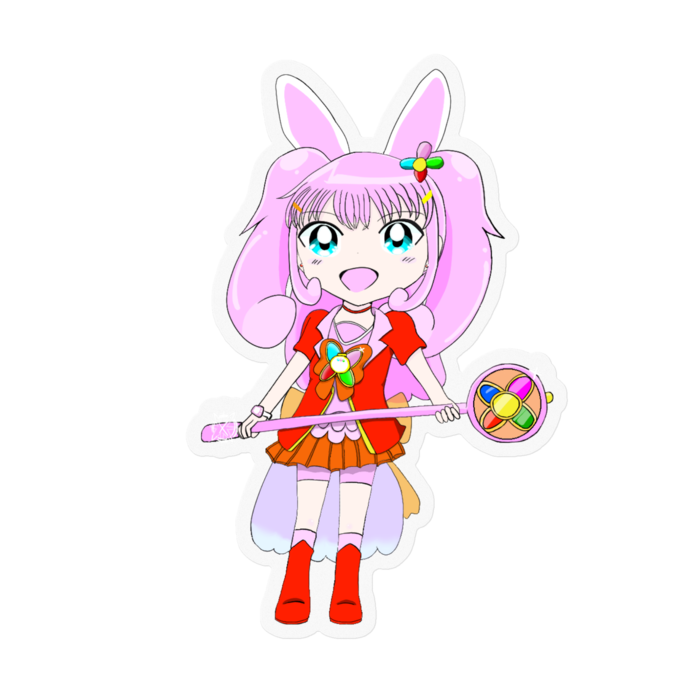 ステッカー - 100 x 100 (mm)