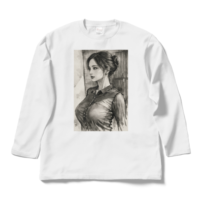 ロングスリーブTシャツ - L - ホワイト