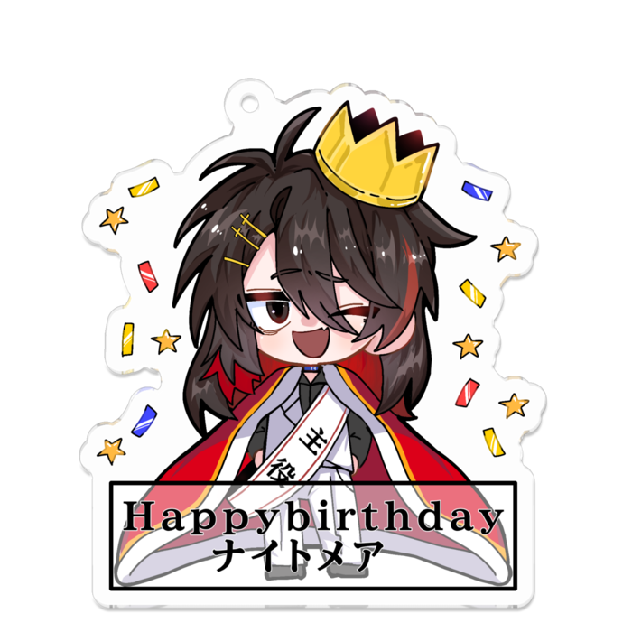 アクリルキーホルダー - 70 x 70 (mm)