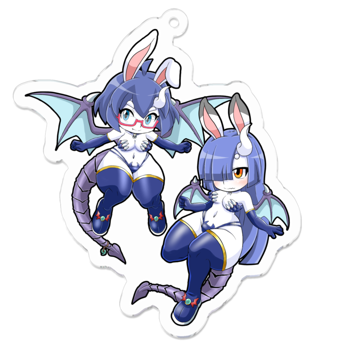 アクリルキーホルダー - 70 x 70 (mm)