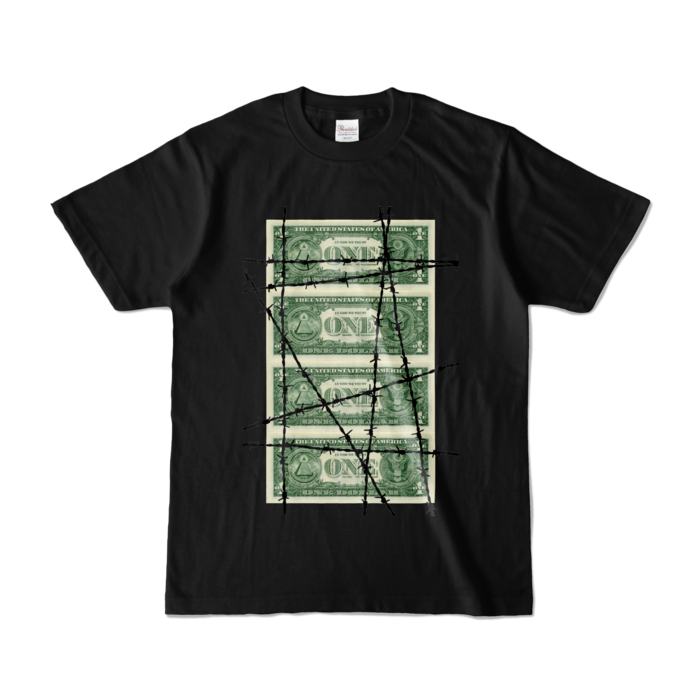 カラーTシャツ - S - ブラック (濃色)