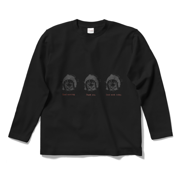 ロングスリーブTシャツ - S - ブラック