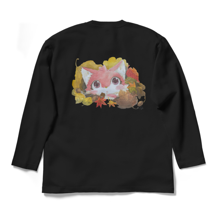 ロングスリーブTシャツ - L - ブラック(1)