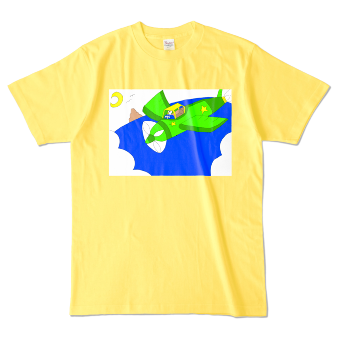 カラーTシャツ - L - イエロー (濃色)