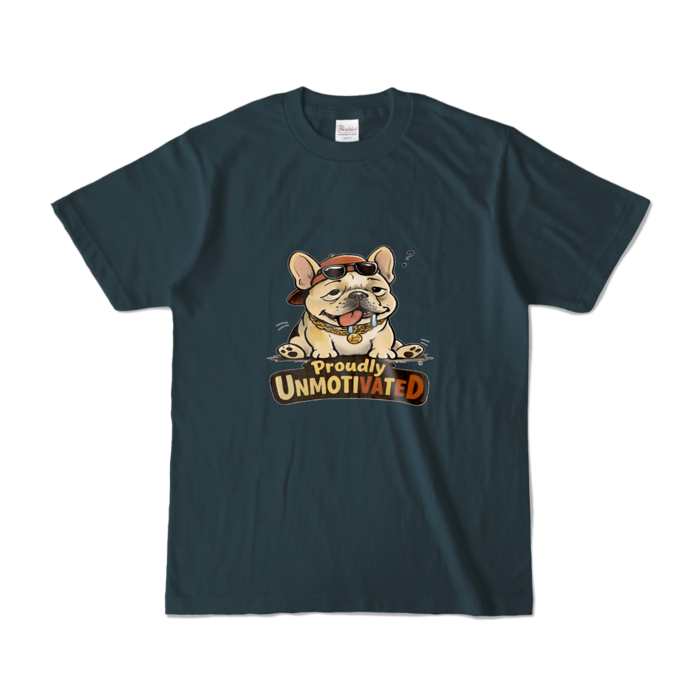 カラーTシャツ - S - デニム (濃色)