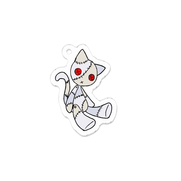 ねこ - 70 x 70 (mm)