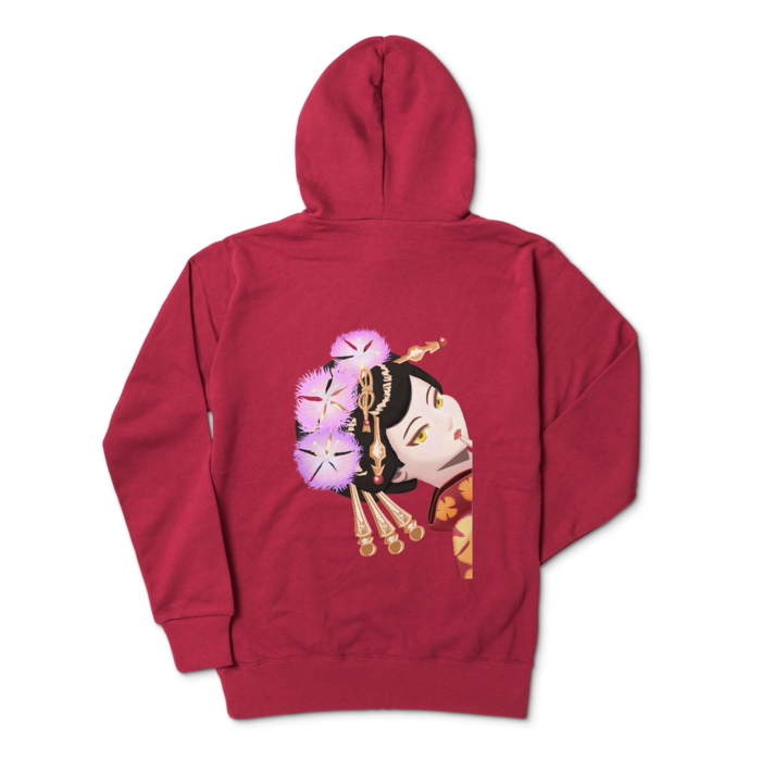 パーカー - L - バーガンディ