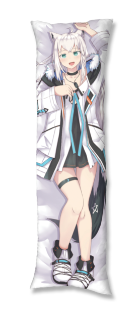 Dakimakura Shirakami Fubuki 抱き枕 白上フブキ