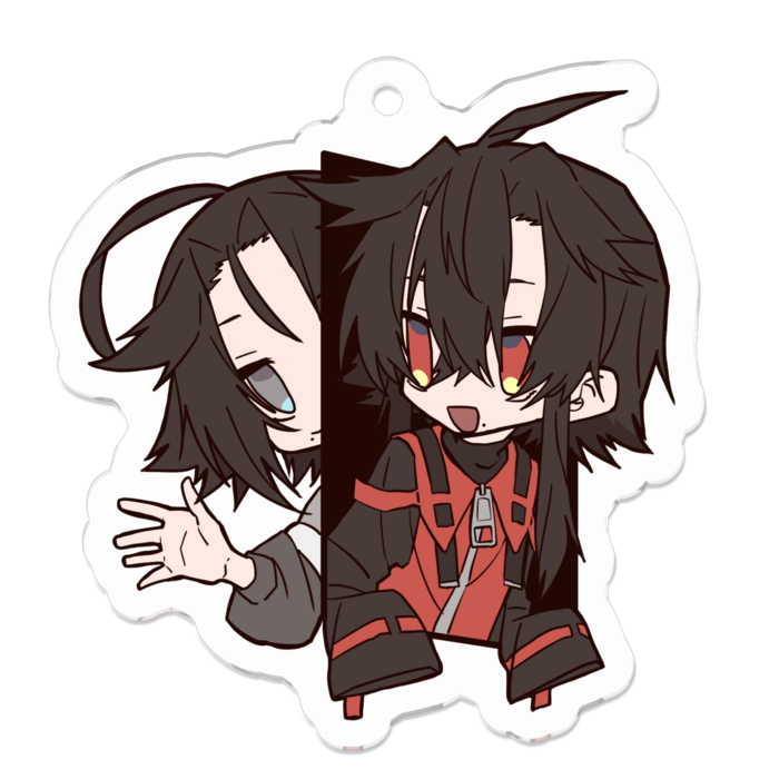 ノラ＆摘木埜アクキー小(約5cm)