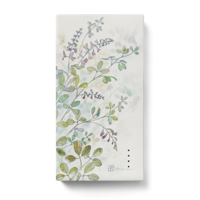 萩 モバイルバッテリー 芳野綾 マヨナカ工房 Booth