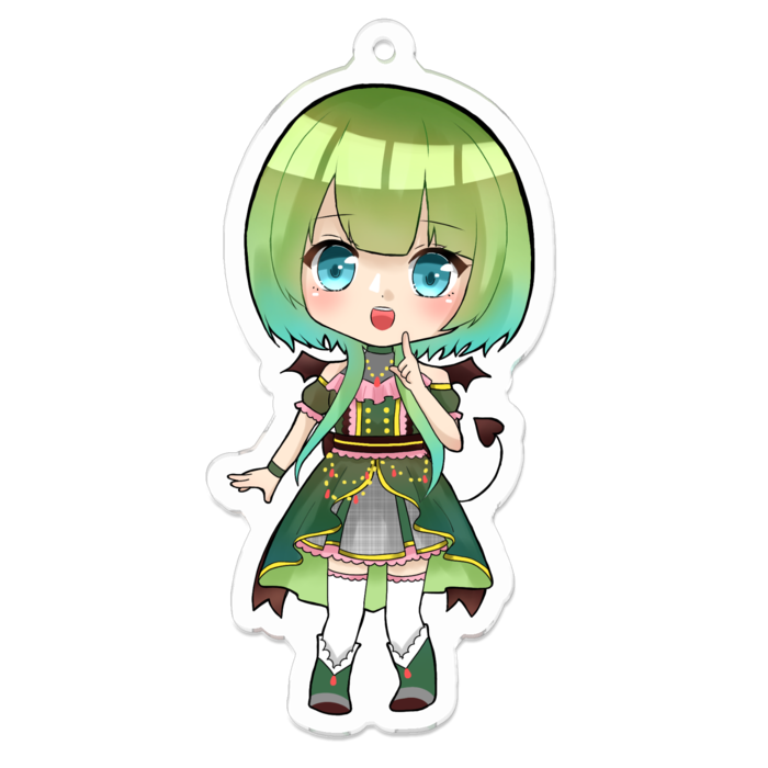アクリルキーホルダー - 70 x 70 (mm)