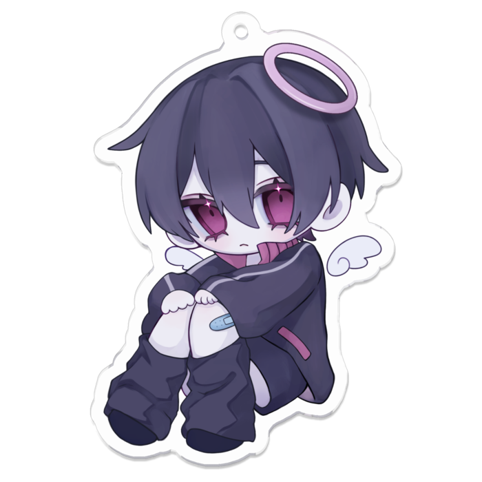 アクリルキーホルダー - 70 x 70 (mm)