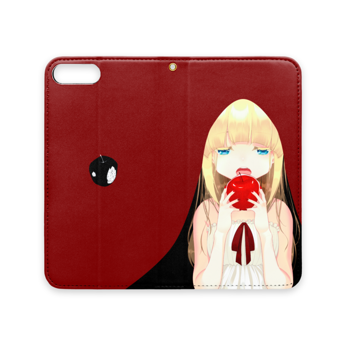 手帳型iPhoneケース(ベルトなし) - iPhone 8 Plus / 7 Plus - ストラップ穴 あり