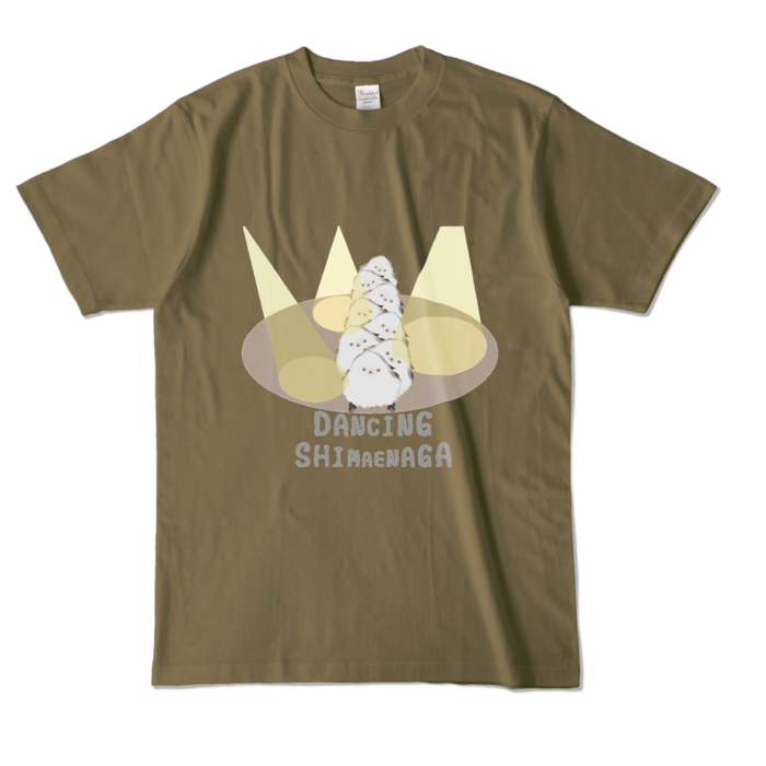 カラーTシャツ - L - オリーブ (濃色)