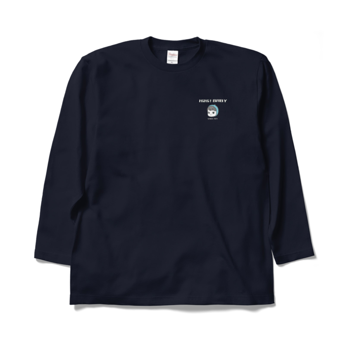 ロングスリーブTシャツ - XL - ネイビー
