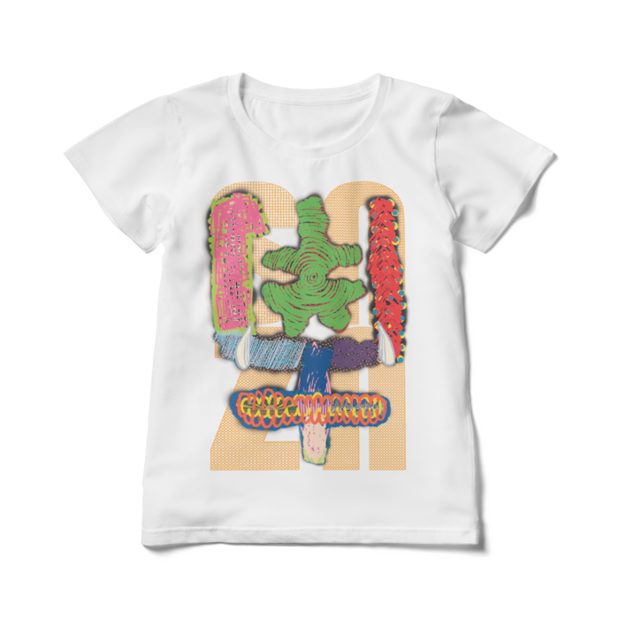 レディースTシャツ - L - 白